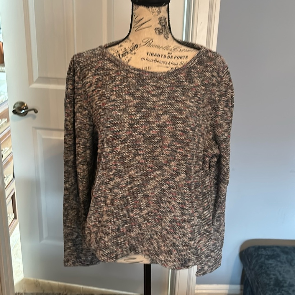 Madewell Multicolor Crew Neck Sweater